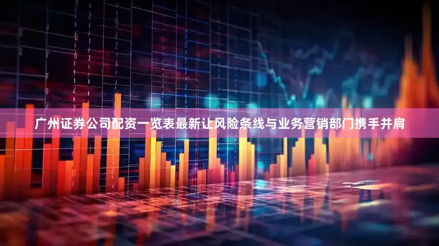 广州证券公司配资一览表最新让风险条线与业务营销部门携手并肩